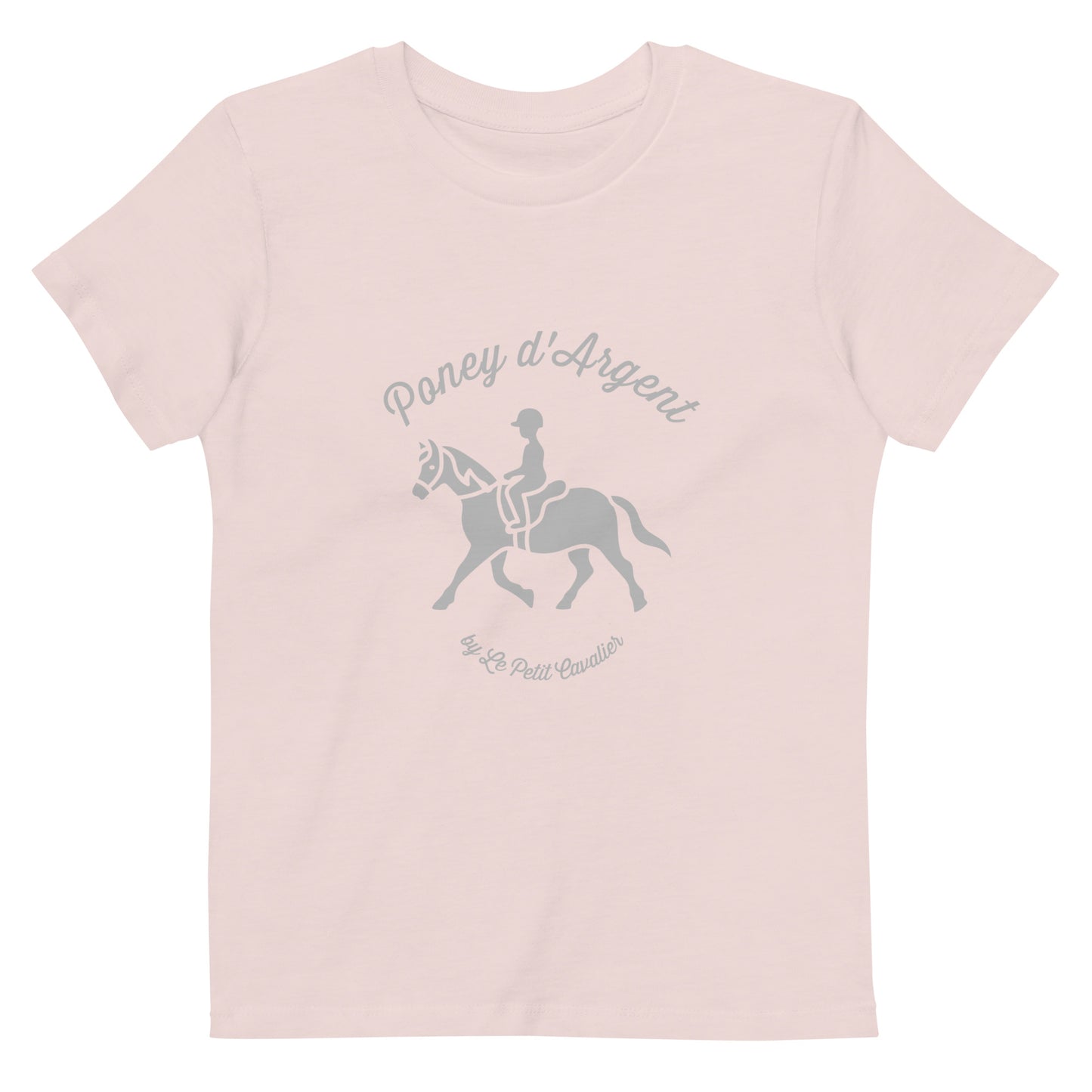 T-shirt enfant 100% coton bio - Poney d'Argent