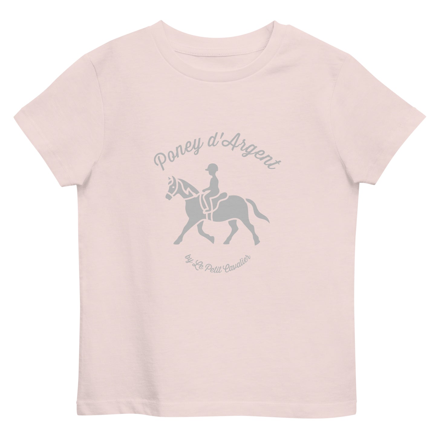 T-shirt enfant 100% coton bio - Poney d'Argent
