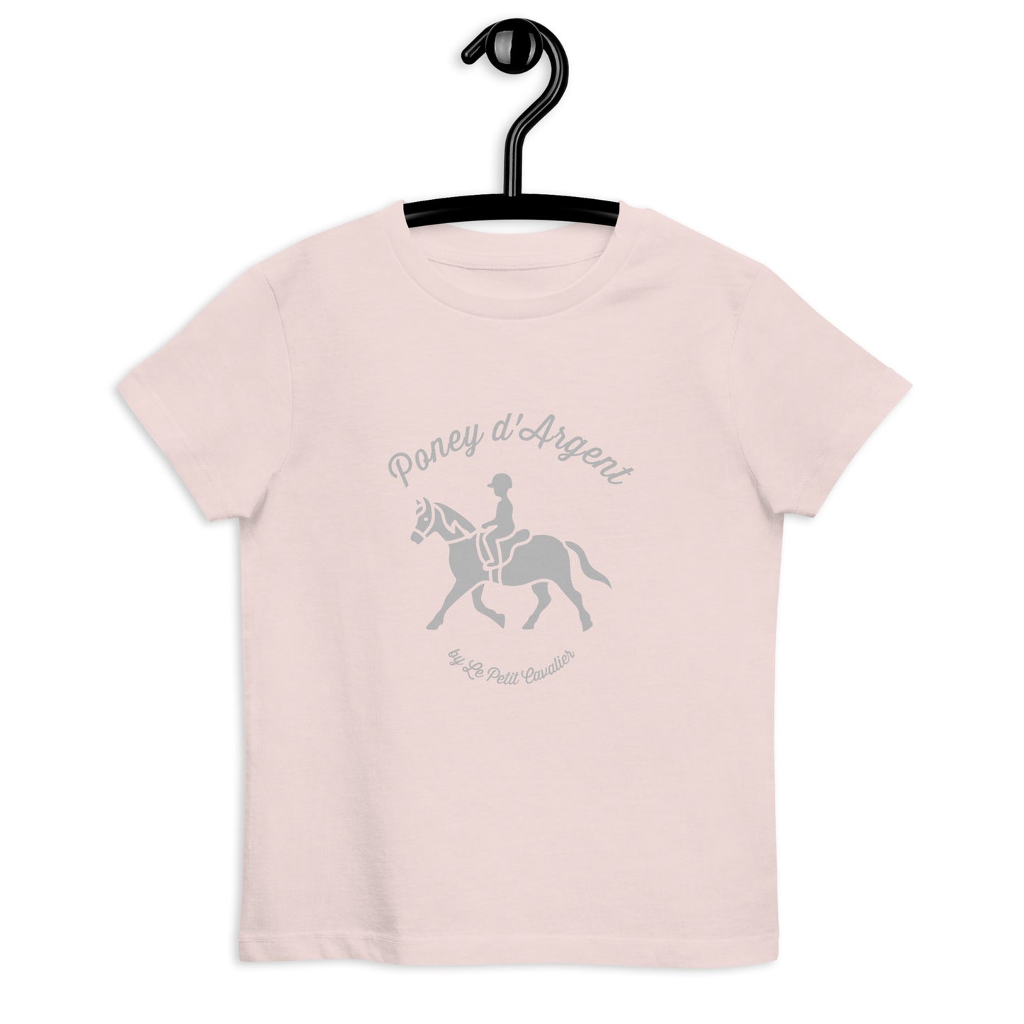 T-shirt enfant 100% coton bio - Poney d'Argent
