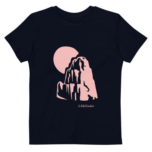 T-shirt enfant 100% coton bio - MOUNTAIN Rose