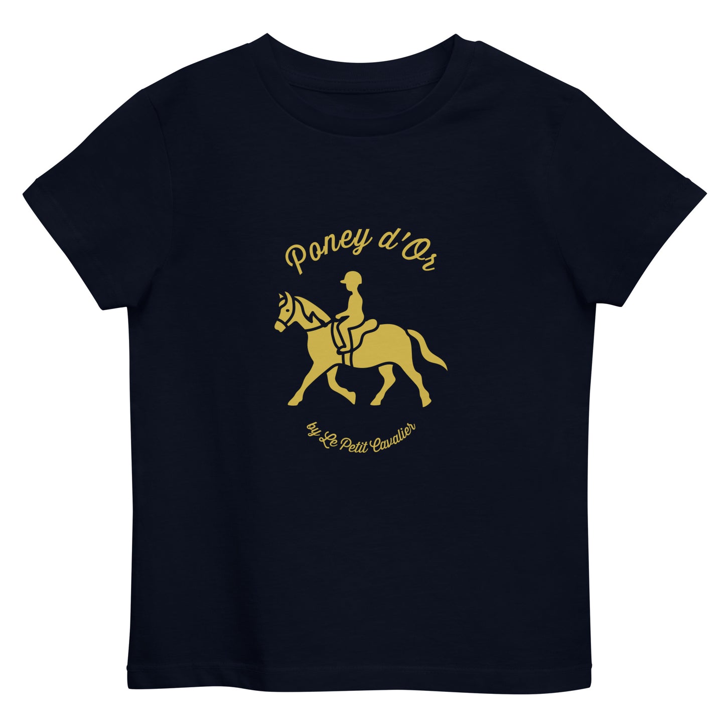 T-shirt enfant 100% coton bio - Poney d'Or
