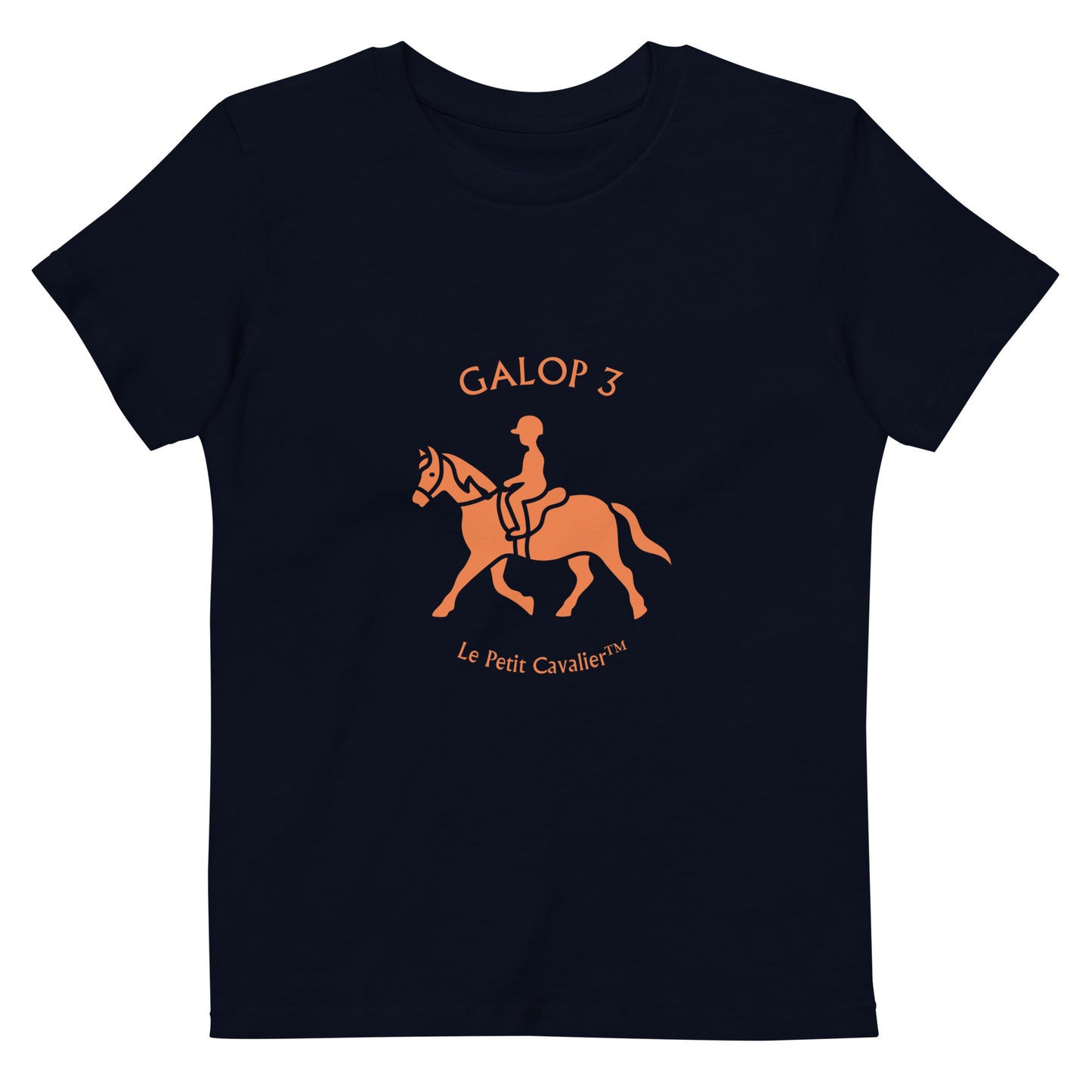 T-shirt enfant 100% coton bio - Equitation Galop 3