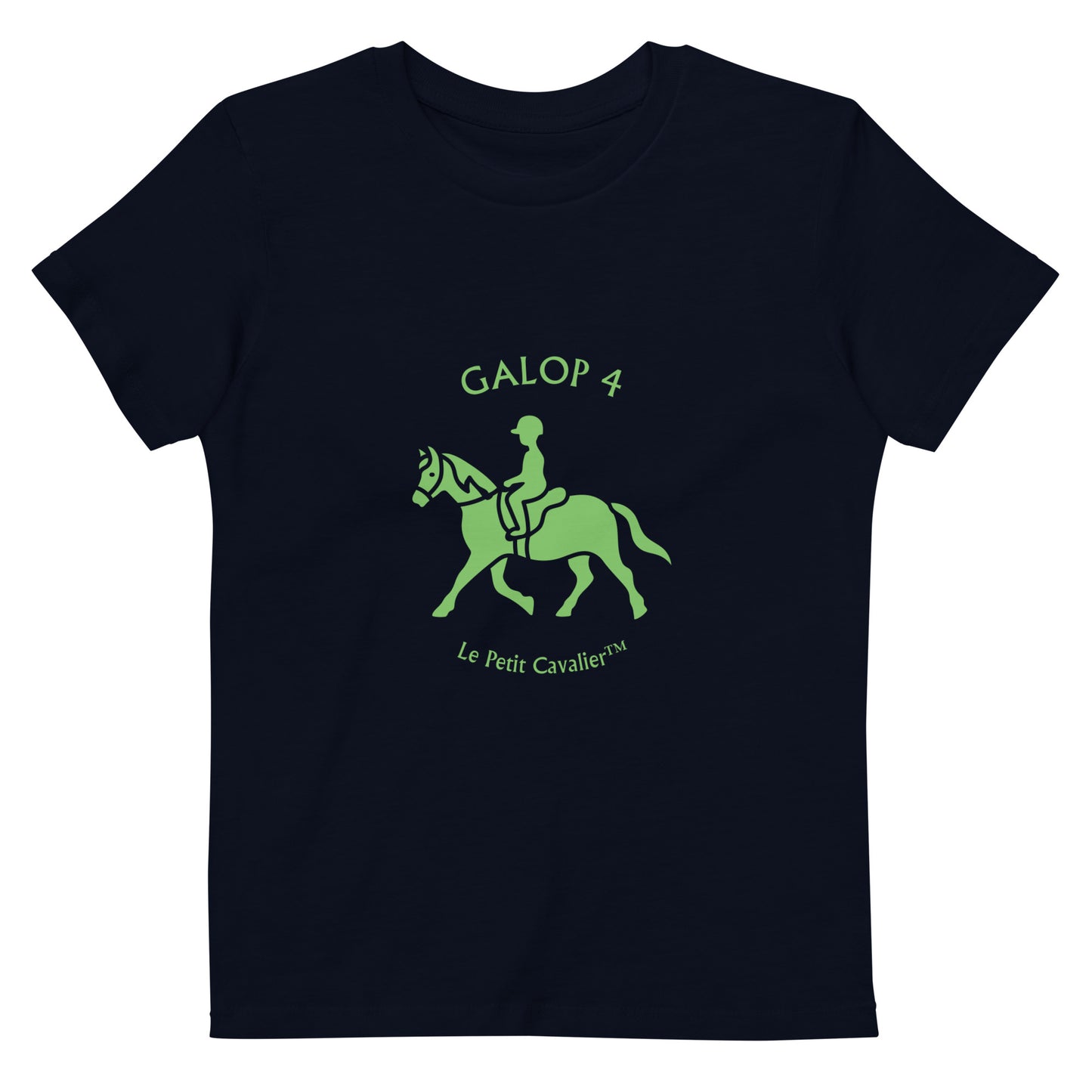 T-shirt enfant 100% coton bio - Equitation Galop 4