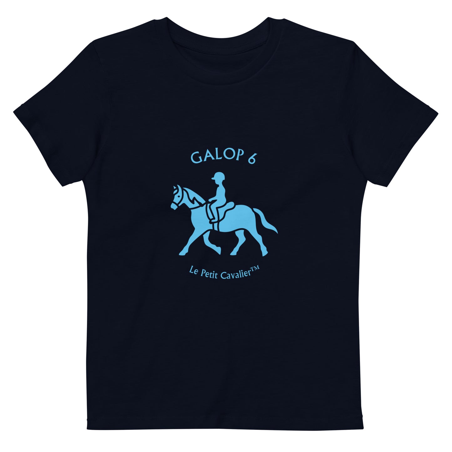 T-shirt enfant 100% coton bio - Equitation Galop 6