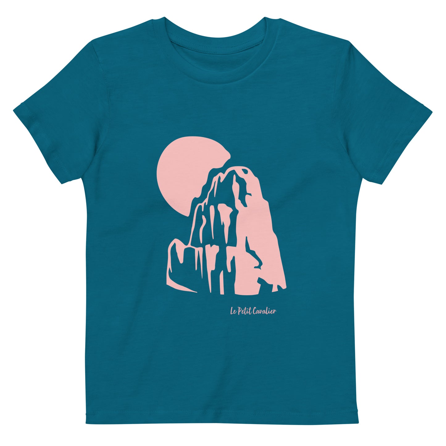 T-shirt enfant 100% coton bio - MOUNTAIN Rose