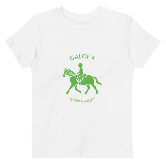 T-shirt enfant 100% coton bio - Equitation Galop 4